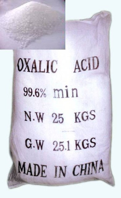 Фото 3. Щавелевая кислота (oxalic acid, этандиовая кислота)