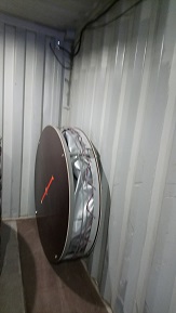 Фото 3. Резервуар разборный, вертикальный в защитном пенале. Объемы от 1150 до 3100 л