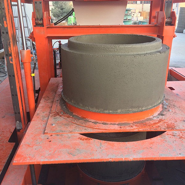 Фото 12. Оборудование для производства бетонных колец Ø800 мм – Ø1200 мм