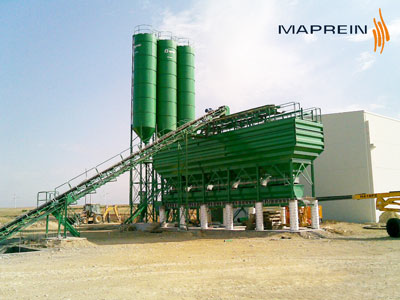 Фото 8. Стационарный бетонный завод Maprein Madrid CHM 500 - 20 m3/ч Испания