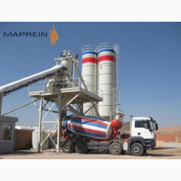 Стационарный бетонный завод Maprein Madrid CHM 3000 - 120 m3/ч, Испания