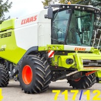 Комбайн Claas LEXION 670 - 2019 - 4X4 - 717/1255 h - 3D + VARIO 770 - LASER PILOT