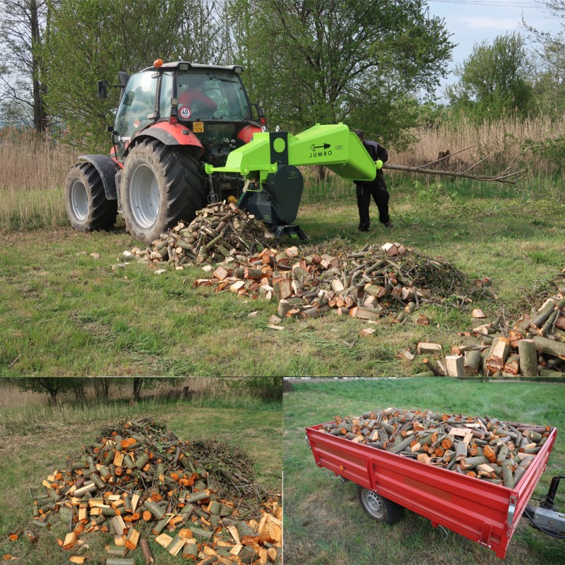 Фото 10. Измельчители древесных отходов на дрова Jirbo (Чехия)