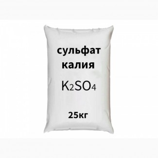 Сульфат Калия K2SO4 калийное удобрение кристаллы и гранулы
