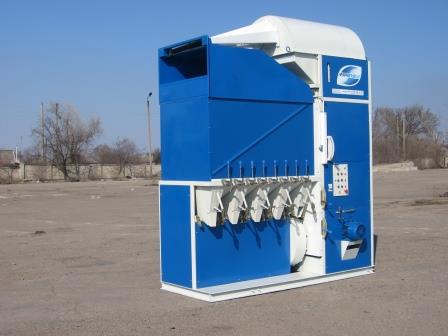 Фото 3. Зерноочистительная машина (сепаратор САД) Очистка и калибровка зерна